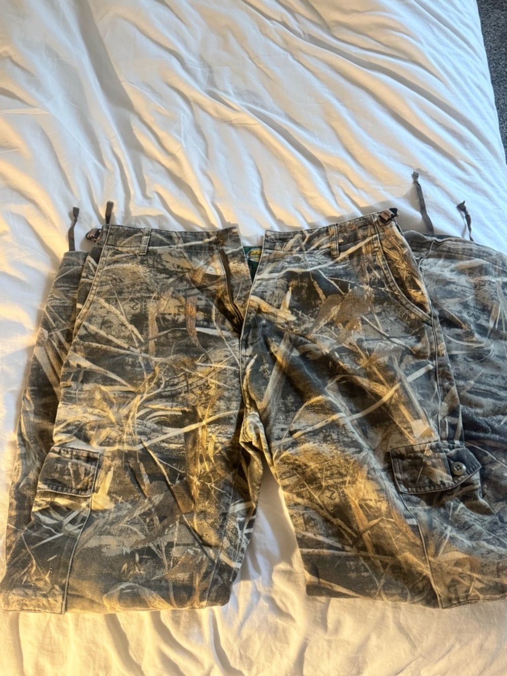 Camouflage Cargo pants Realtree-Style unisex adjustable